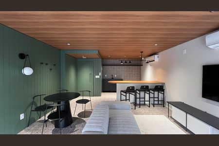 Studio à venda com 23m², 1 quarto e sem vaga Studio à venda com 23m², 1 quarto e sem vagaÁrea Gourmet