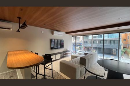 Studio à venda com 23m², 1 quarto e sem vaga Studio à venda com 23m², 1 quarto e sem vagaÁrea Gourmet