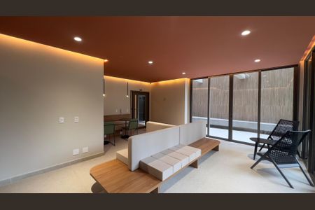 Studio à venda com 23m², 1 quarto e sem vaga Studio à venda com 23m², 1 quarto e sem vagaHall social