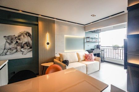 Apartamento à venda com 47m², 2 quartos e 2 vagas Apartamento à venda com 47m², 2 quartos e 2 vagasSala