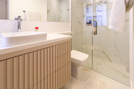 Apartamento à venda com 104m², 3 quartos e 2 vagasBanheiro da Suíte 3