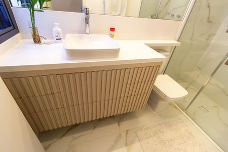 Apartamento à venda com 104m², 3 quartos e 2 vagasBanheiro da Suíte 3