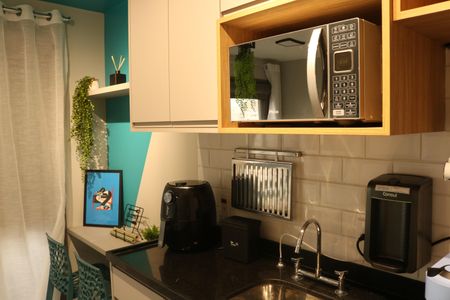 Studio à venda com 21m², 1 quarto e sem vagaCozinha