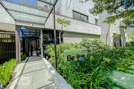 Apartamento para alugar com 41m², 1 quarto e 1 vaga Apartamento para alugar com 41m², 1 quarto e 1 vagaFachada