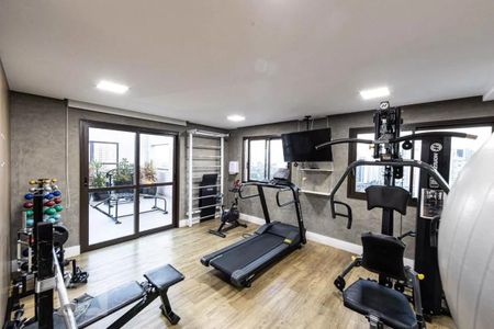 Apartamento para alugar com 41m², 1 quarto e 1 vaga Apartamento para alugar com 41m², 1 quarto e 1 vagaÁrea comum - Academia