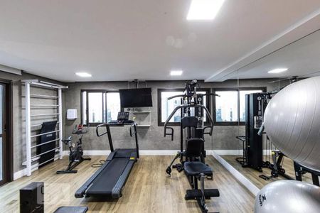 Apartamento para alugar com 41m², 1 quarto e 1 vaga Apartamento para alugar com 41m², 1 quarto e 1 vagaÁrea comum - Academia