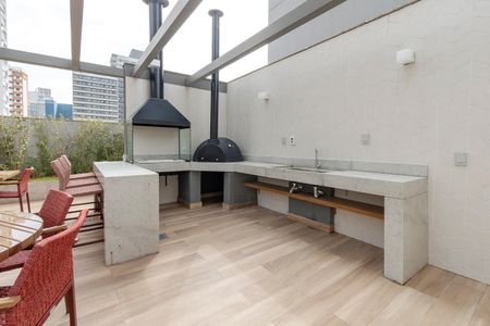 Apartamento à venda com 50m², 1 quarto e 1 vagaChurrasqueira