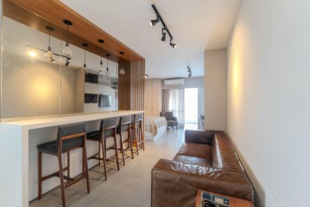 Sala de apartamento para alugar com 1 quarto, 45m² em Centro Histórico de São Paulo, São Paulo