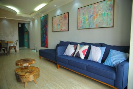 Apartamento à venda com 127m², 3 quartos e 2 vagasSala