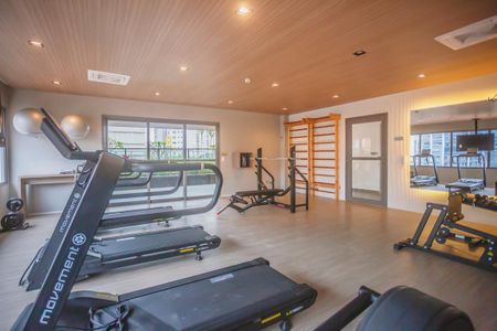 Studio à venda com 33m², 1 quarto e sem vaga Studio à venda com 33m², 1 quarto e sem vagaÁrea comum - Academia