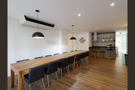 Studio à venda com 38m², 1 quarto e 1 vagaÁrea comum - Espaço Gourmet