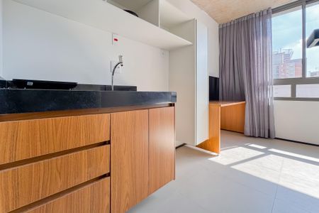 Studio à venda com 18m², 1 quarto e sem vaga Studio à venda com 18m², 1 quarto e sem vagaCozinha