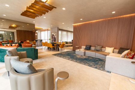 Apartamento à venda com 34m², 1 quarto e sem vaga Apartamento à venda com 34m², 1 quarto e sem vagaSalão de festas