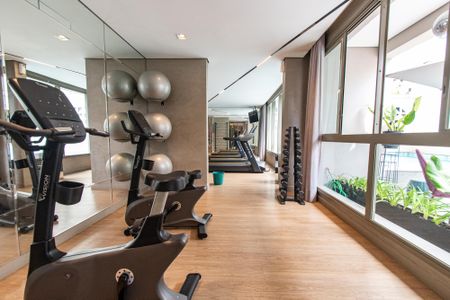 Apartamento à venda com 34m², 1 quarto e sem vaga Apartamento à venda com 34m², 1 quarto e sem vagaAcademia