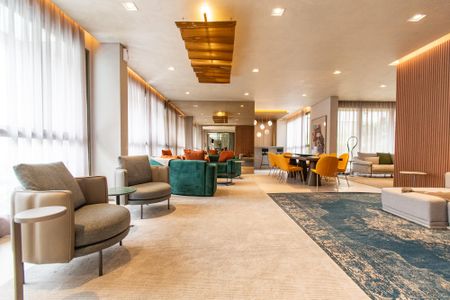 Apartamento à venda com 34m², 1 quarto e sem vaga Apartamento à venda com 34m², 1 quarto e sem vagaSalão de festas