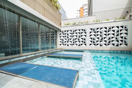 Apartamento à venda com 34m², 1 quarto e sem vaga Apartamento à venda com 34m², 1 quarto e sem vagaDeck molhado