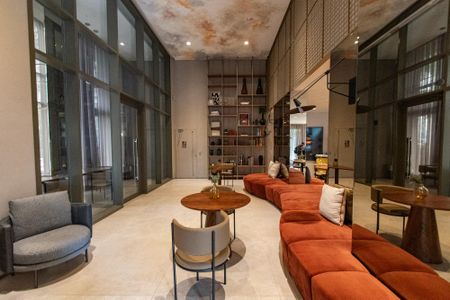 Apartamento à venda com 34m², 1 quarto e sem vaga Apartamento à venda com 34m², 1 quarto e sem vagaHall de entrada