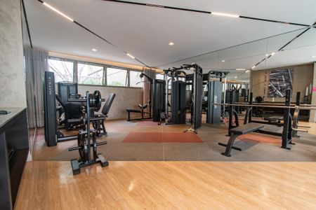 Apartamento à venda com 34m², 1 quarto e sem vaga Apartamento à venda com 34m², 1 quarto e sem vagaAcademia