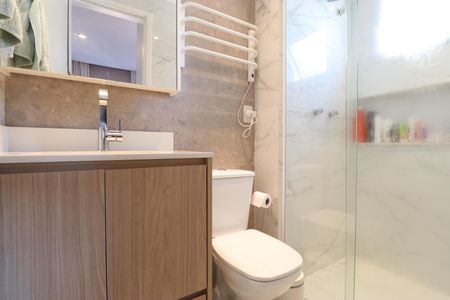 Apartamento para alugar com 54m², 1 quarto e 1 vagaBanheiro da Suíte