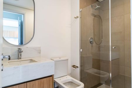 Apartamento à venda com 57m², 1 quarto e 1 vaga Apartamento à venda com 57m², 1 quarto e 1 vagaSuite - Banheiro