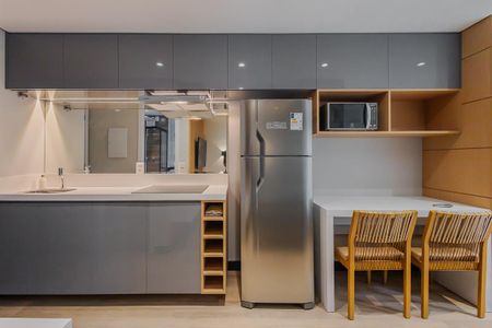 Studio à venda com 30m², 1 quarto e sem vagaCozinha