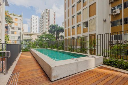 Studio à venda com 30m², 1 quarto e sem vagaPiscina