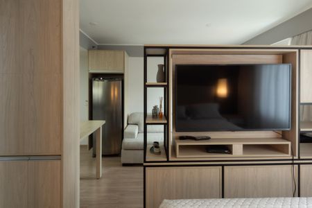 Apartamento à venda com 27m², 1 quarto e 1 vaga Apartamento à venda com 27m², 1 quarto e 1 vagaSala