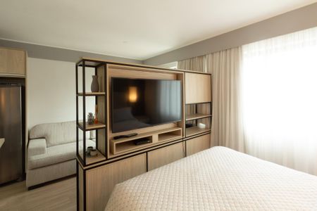 Apartamento à venda com 27m², 1 quarto e 1 vaga Apartamento à venda com 27m², 1 quarto e 1 vagaQuarto