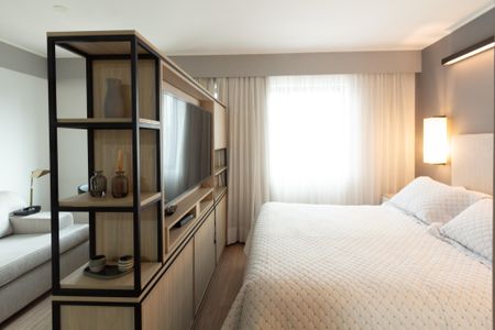 Apartamento à venda com 27m², 1 quarto e 1 vaga Apartamento à venda com 27m², 1 quarto e 1 vagaQuarto