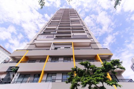 Studio à venda com 28m², 1 quarto e sem vaga Studio à venda com 28m², 1 quarto e sem vagaFachada