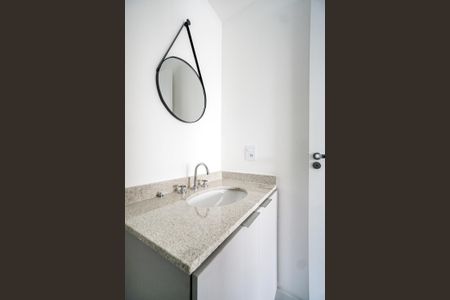 Apartamento para alugar com 27m², 1 quarto e sem vaga Apartamento para alugar com 27m², 1 quarto e sem vagaBanheiro da suíte