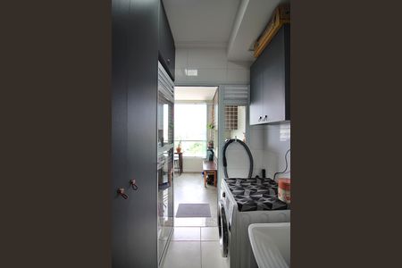 Apartamento à venda com 77m², 3 quartos e 2 vagasCozinha e Área de Serviço