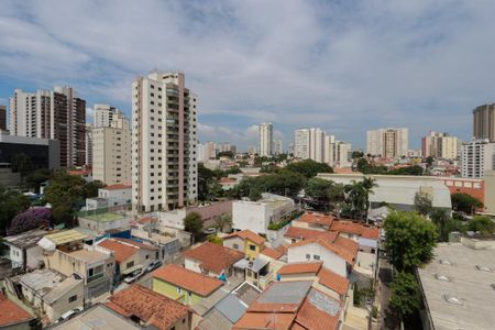 Apartamento à venda com 37m², 1 quarto e sem vagaVista da varanda