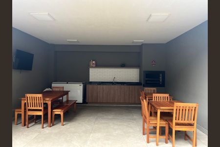 Apartamento à venda com 25m², 1 quarto e sem vaga Apartamento à venda com 25m², 1 quarto e sem vagaÁrea comum - Churrasqueira