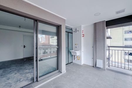 Apartamento à venda com 46m², 1 quarto e 2 vagasVaranda da Sala