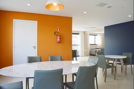 Apartamento à venda com 55m², 2 quartos e 1 vagaÁrea comum - Salão de festas