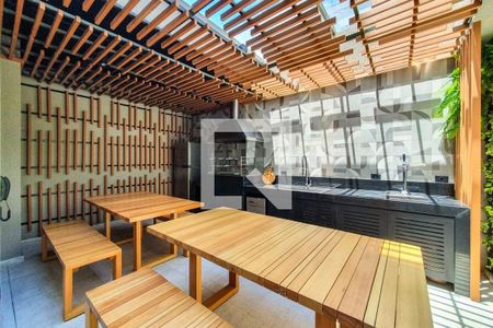Studio à venda com 25m², 1 quarto e sem vaga Studio à venda com 25m², 1 quarto e sem vagaÁrea comum - Churrasqueira