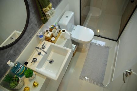 Apartamento à venda com 96m², 3 quartos e 2 vagasBanheiro da Suíte