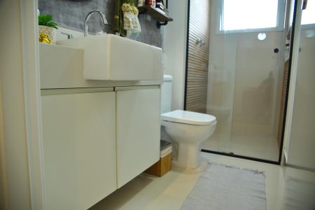 Apartamento à venda com 96m², 3 quartos e 2 vagasBanheiro da Suíte