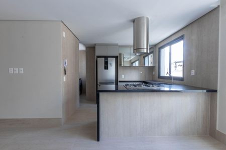 Cozinha de apartamento à venda com 3 quartos, 91m² em Sion, Belo Horizonte