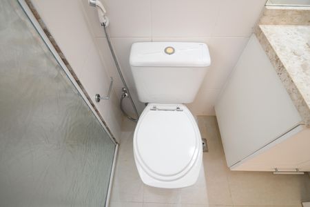 Apartamento para alugar com 137m², 4 quartos e 3 vagasBanheiro da Suíte 2