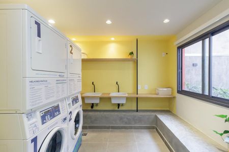 Studio à venda com 26m², 1 quarto e sem vagaÁrea comum - Lavanderia