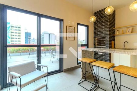 Studio à venda com 26m², 1 quarto e sem vagaÁrea comum - Churrasqueira