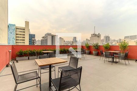 Studio à venda com 26m², 1 quarto e sem vagaÁrea comum - Churrasqueira