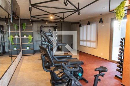 Studio à venda com 35m², 1 quarto e sem vaga Studio à venda com 35m², 1 quarto e sem vagaAcademia