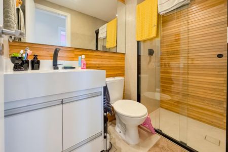 Apartamento à venda com 59m², 2 quartos e 1 vaga Apartamento à venda com 59m², 2 quartos e 1 vagaBanheiro