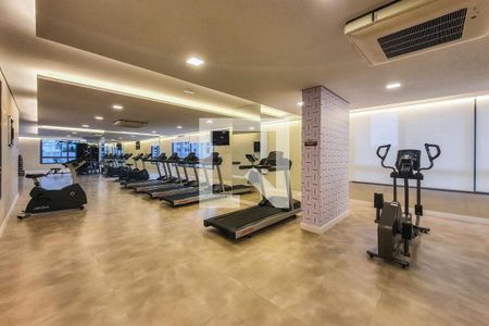 Apartamento à venda com 108m², 3 quartos e 2 vagas Apartamento à venda com 108m², 3 quartos e 2 vagasÁrea comum - Academia