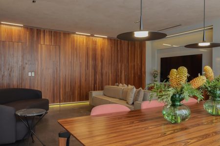 Apartamento para alugar com 134m², 2 quartos e 2 vagas Apartamento para alugar com 134m², 2 quartos e 2 vagasSala