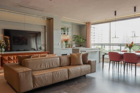 Apartamento para alugar com 134m², 2 quartos e 2 vagas Apartamento para alugar com 134m², 2 quartos e 2 vagasSala