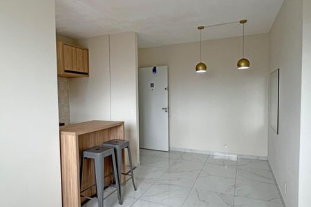 Sala de apartamento para alugar com 2 quartos, 45m² em Castelo, Santos